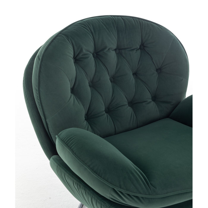 Mercury Row® Myler Upholstered Swivel Accent Chair & Reviews Wayfair